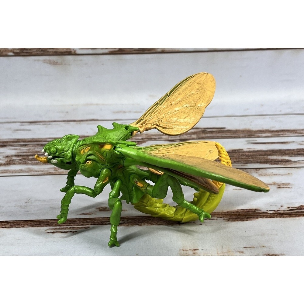 Disney Mech-X4 Chameleo-Wasp Monster Harper's Beast Figures Rare Set Used Notes - Picture 3 of 5